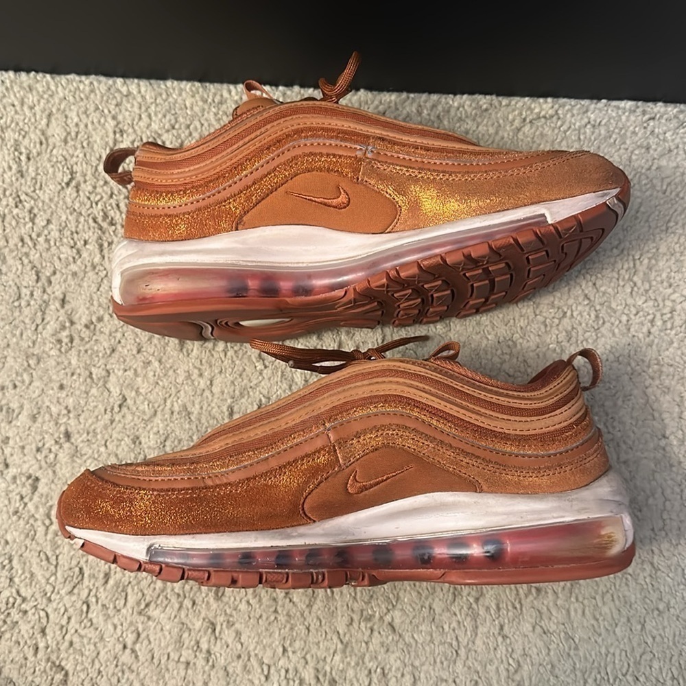 RARE Nike Air Max 97 - Dark Russet - Size Women’s 8 - Picture 7 of 12